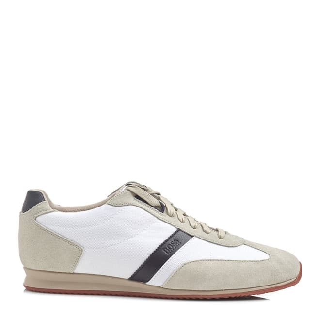BOSS White Orland Trainers