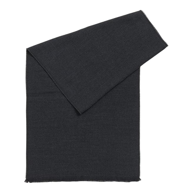 BOSS Navy Canno Scarf