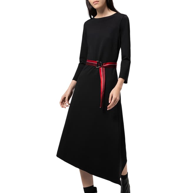 HUGO Black Asymmetric Nurera Dress