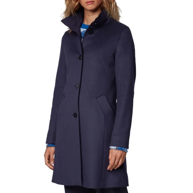 BOSS Blue Ojulie Cashmere/Wool Blend Coat