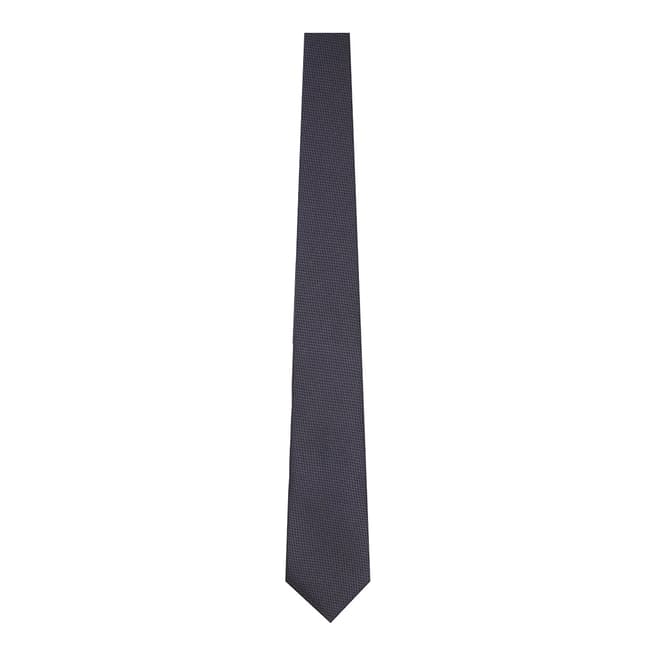 BOSS Navy Pointed Tie