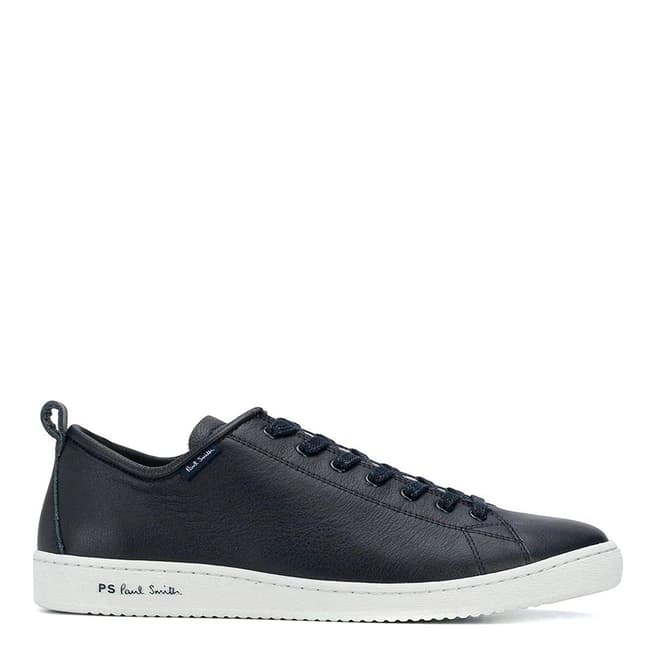 PAUL SMITH Navy/White Miyata Leather Sneaker