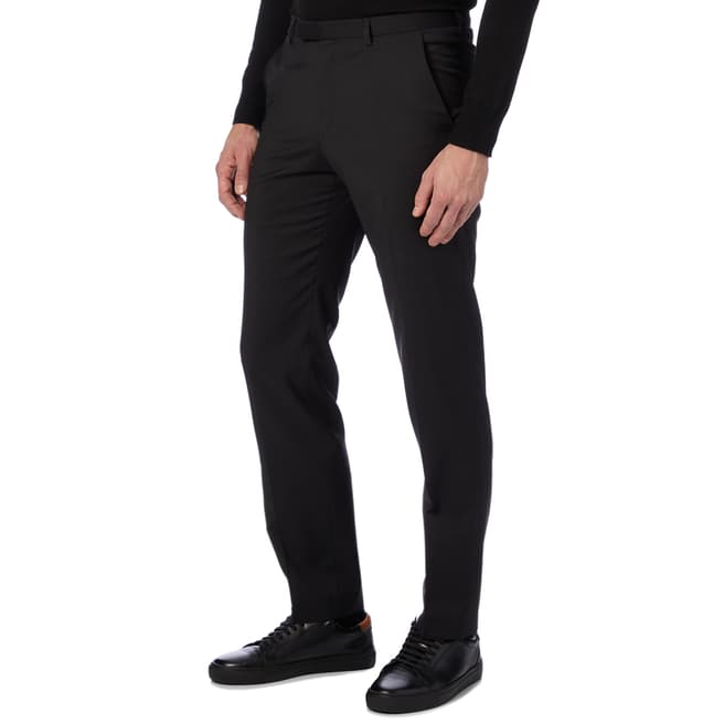 HUGO Black C-Sharp1S Wool Suit Trousers