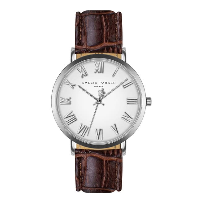 Amelia Parker Brown Grand Blanc Leather 36mm
