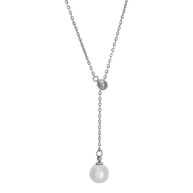 Amelia Parker Silver Pearl Collection Necklace