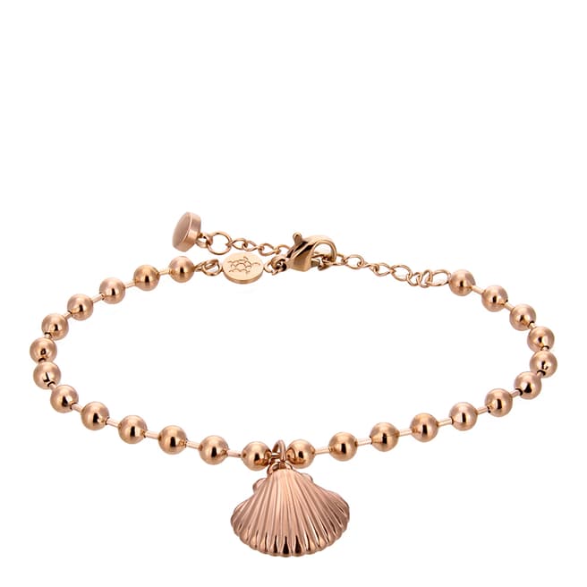 Amelia Parker Rose Gold Shell Collection Bracelet