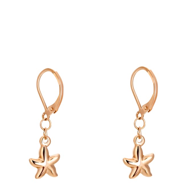Amelia Parker Rose Gold Starfish Collection Earrings