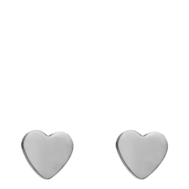 Amelia Parker Silver Heart Collection Earrings