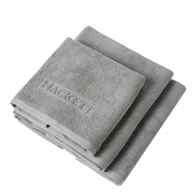 Hackett London Hotel Hand Towel, Grey
