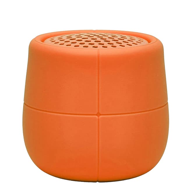 Lexon Orange Mino X Water Resistant Bluetooth Speaker