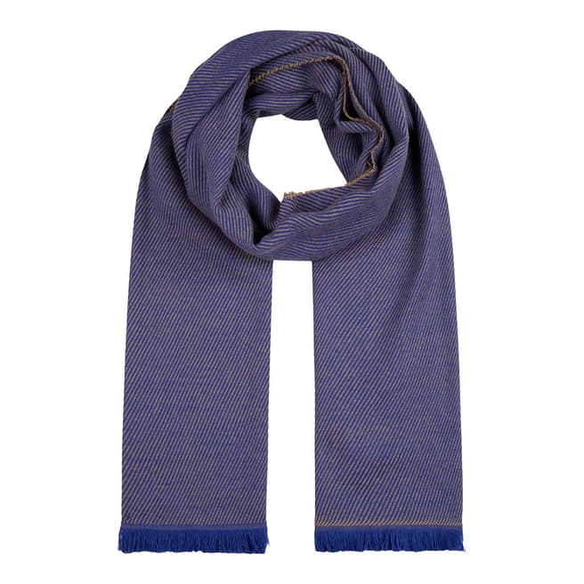 Hobbs London Blue Willow Scarf