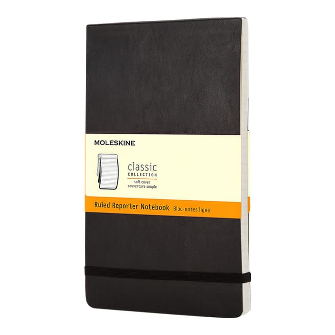 Moleskine Pocket Ruled Notebook, Black
