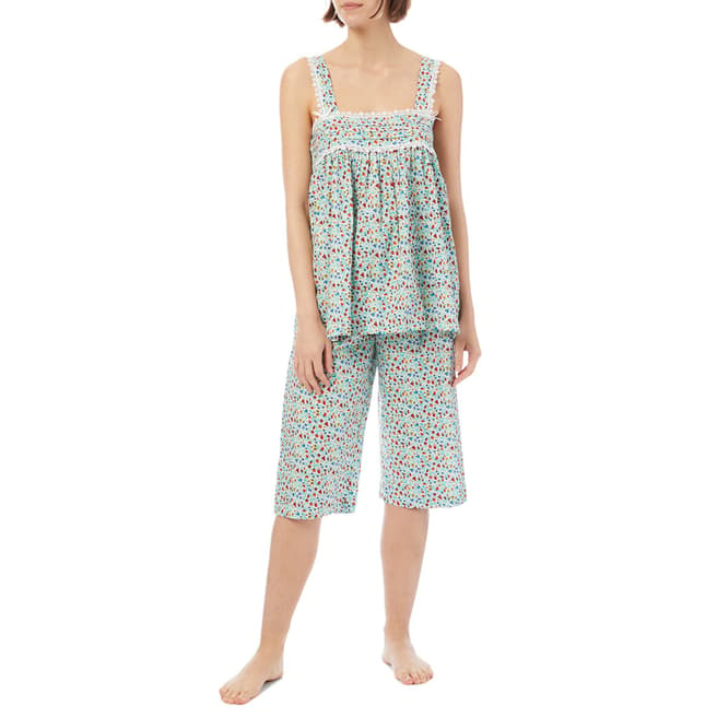 Cottonreal Deluxe Voile Capri Pyjama Set