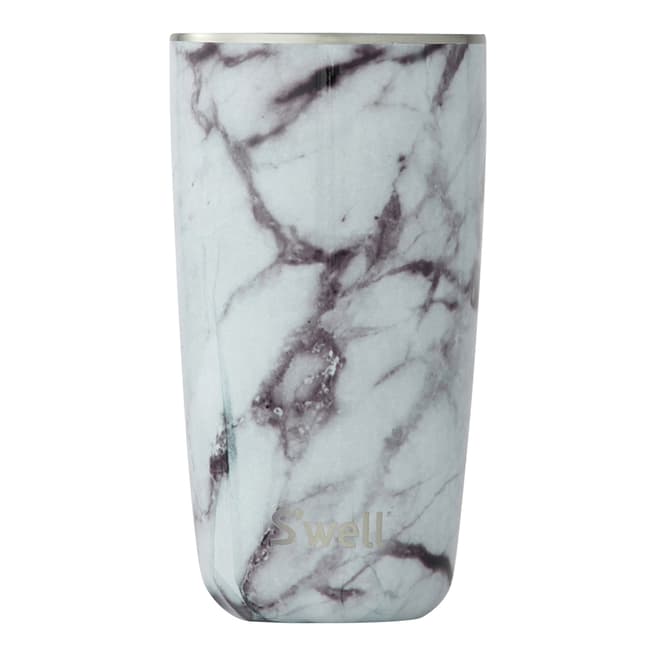 S'ip by S'well 18oz White Marble Tumbler