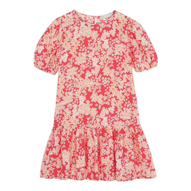Mint Velvet Millie Pink Floral Print Dress
