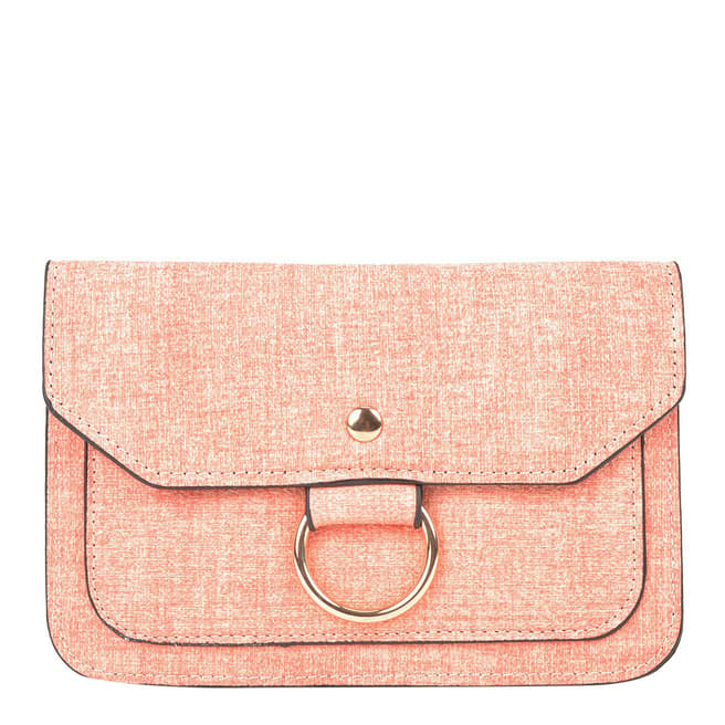 Isabella Rhea Pink Crossbody/Clutch Bag