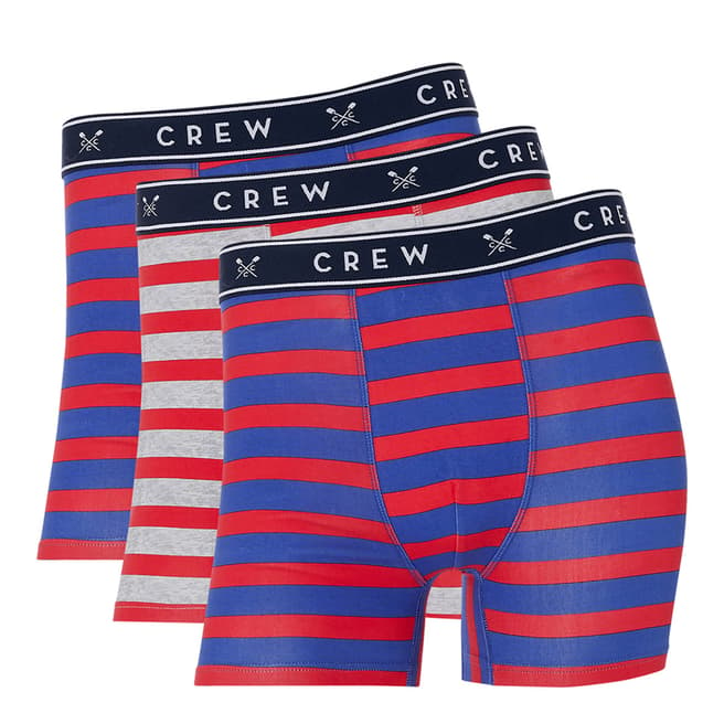Crew Clothing Multi 3 Pack Boxers Mixed