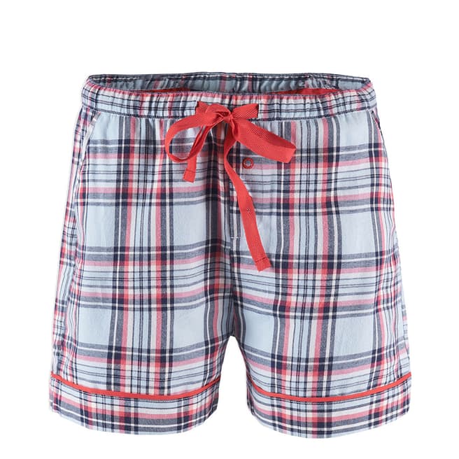 Crew Clothing Blue/Red Check Woven Bottoms