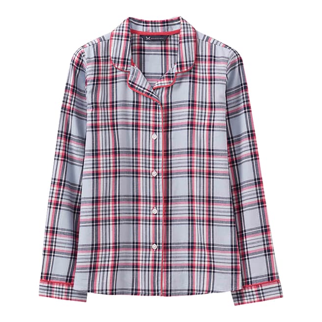 Crew Clothing Blue/Red Check Woven Shirt