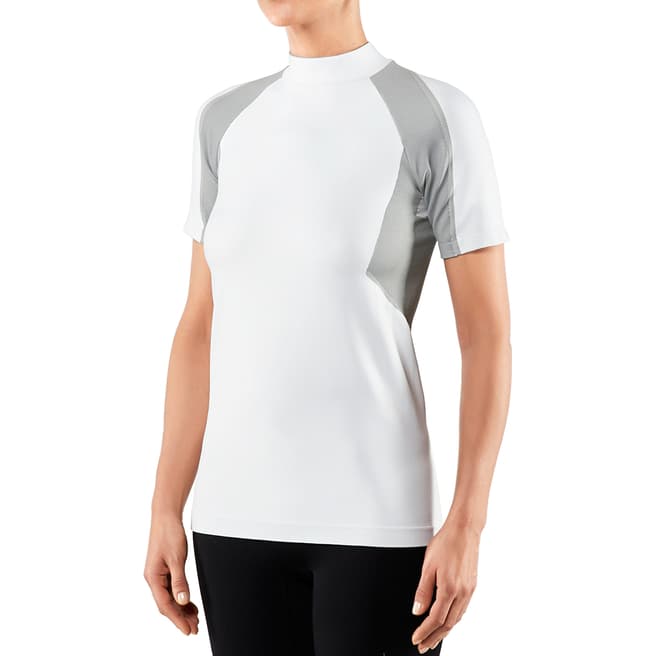 Falke Women's White Short Sleeved T-Shirt