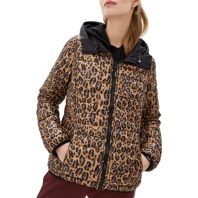 DKNY Cheetah Reversible Pack Jacket