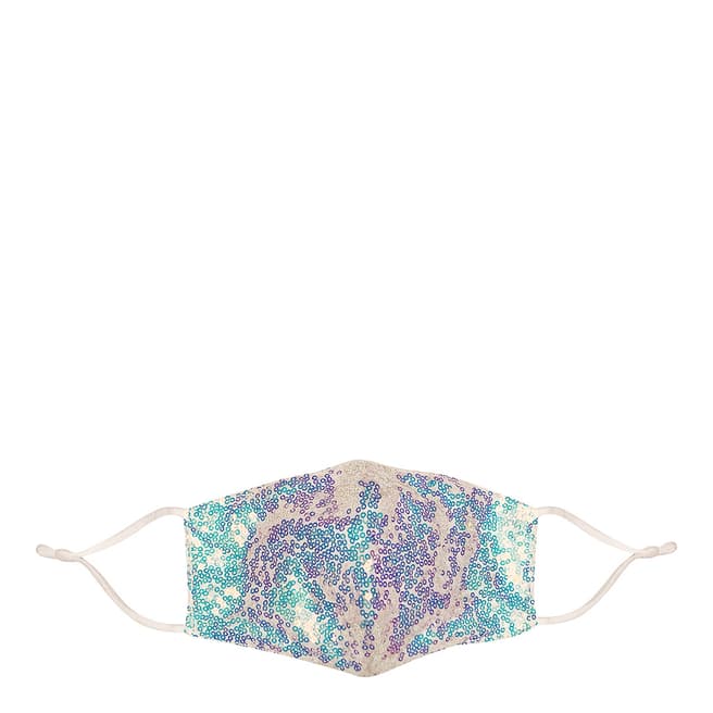 JayLey Collection Iridescent Sequin Mask