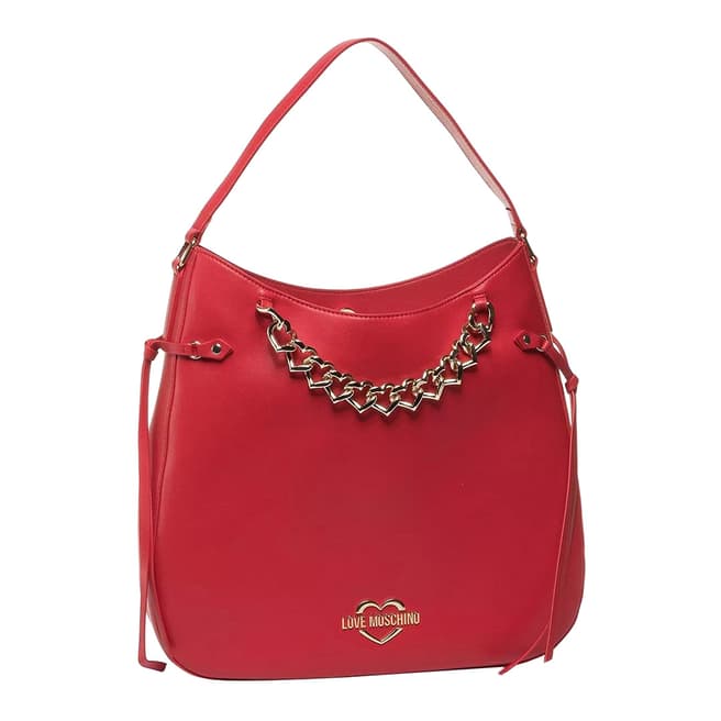 Love Moschino Red Shoulder Bag
