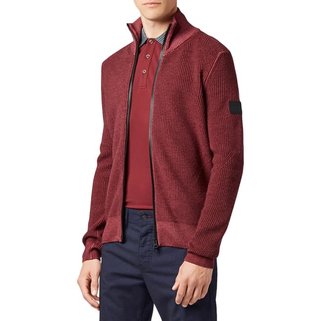 BOSS Red Zip Afurly Wool Jacket