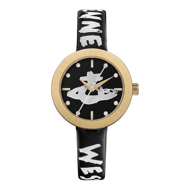 Vivienne Westwood Black Southbank Watch