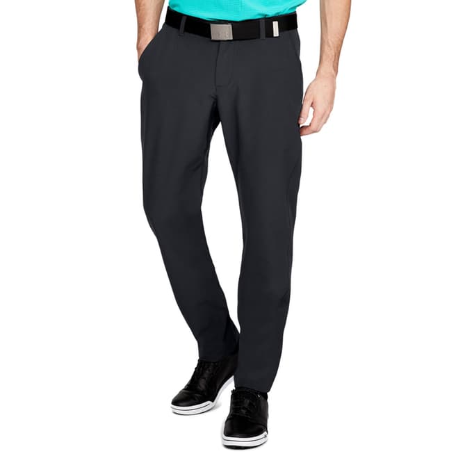 Under Armour Black Tapered Stretch Trousers