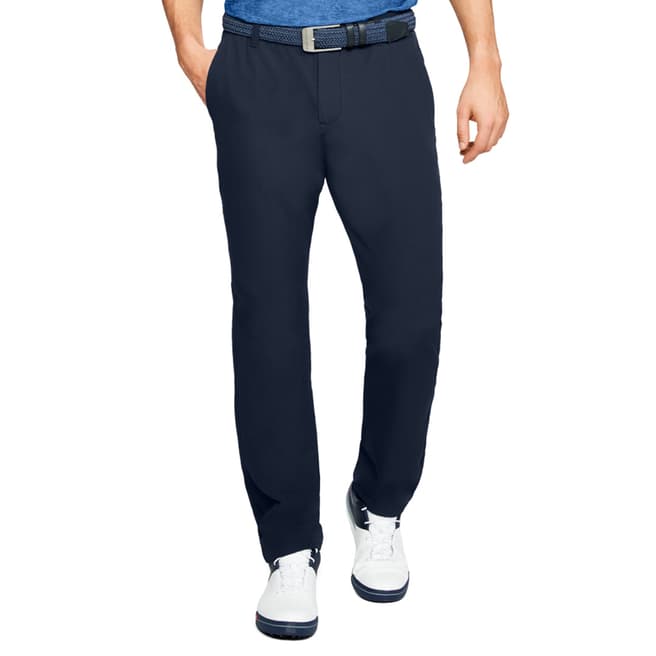 Under Armour Navy Tapered Stretch Trousers