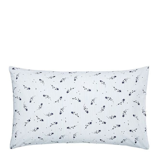 Joules Shooting Stars Pair of Housewife Pillowcases, Chalk
