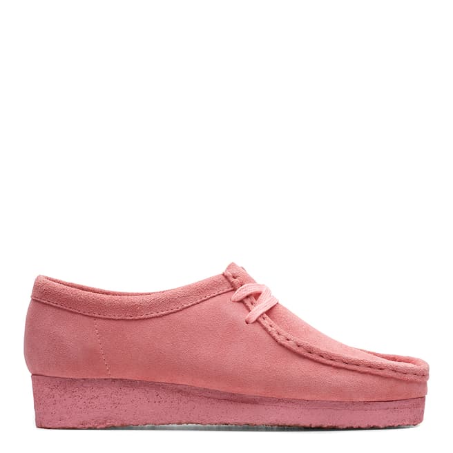 Clarks Originals Bright Pink  Wallabee Moccasin Shoes