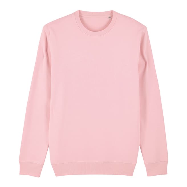 Metanoia Unisex Cotton Pink Crew Neck Sweatshirt