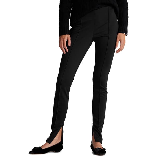 Polo Ralph Lauren Black Vented Stretch Trousers