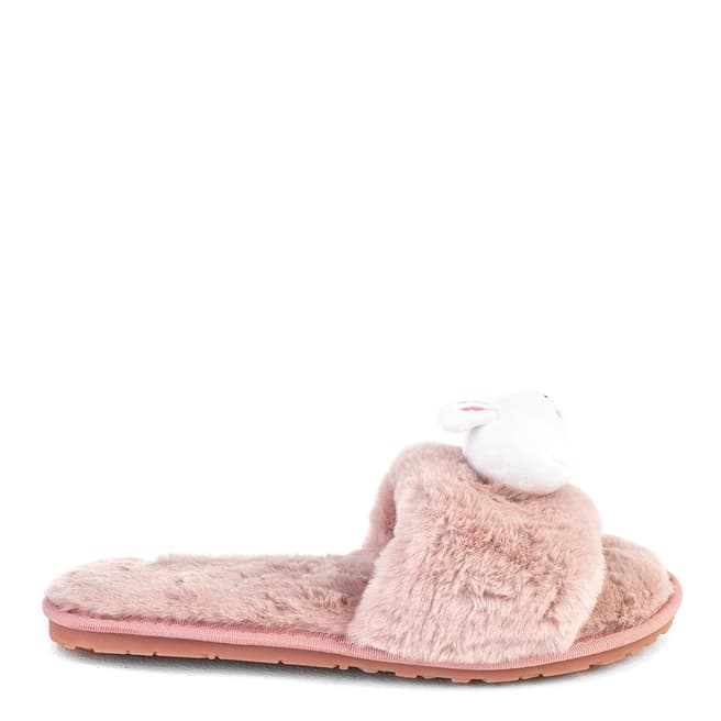 Funky Steps Pink Layla Slippers