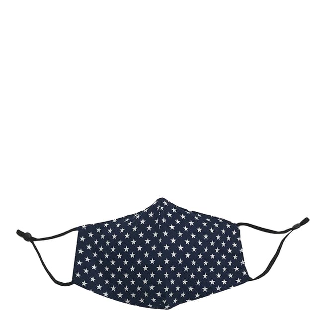 JayLey Collection Navy/White Star Face Mask