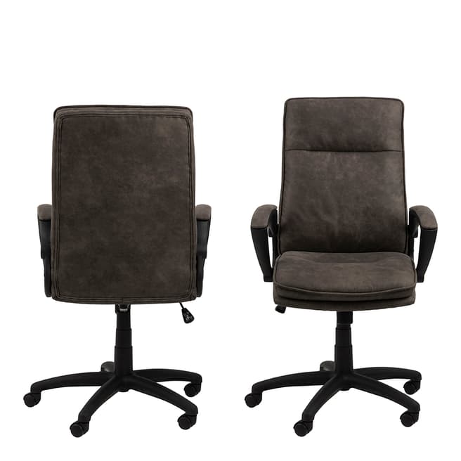 Scandi Luxe Grey Brad Office Chair
