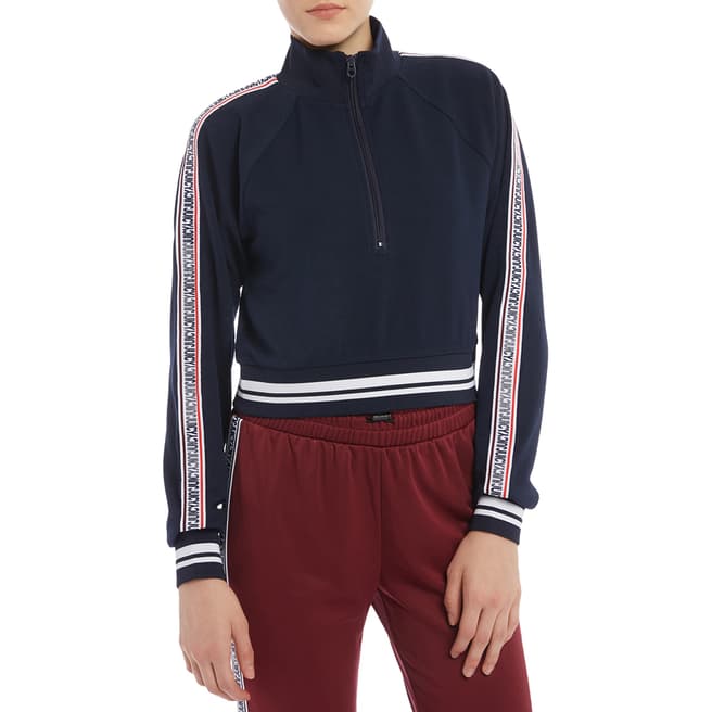 Juicy Couture Navy Half Zip Sweatshirt