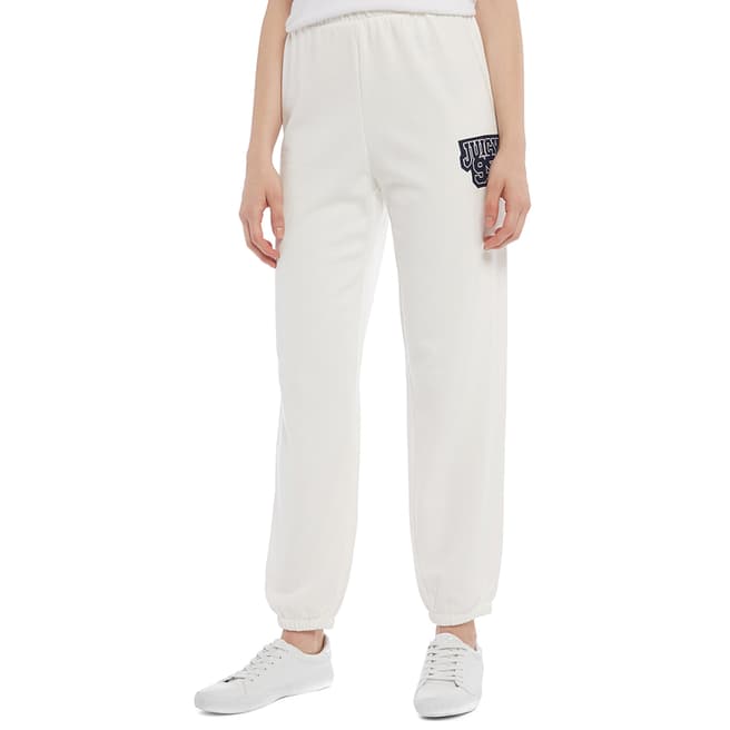 Juicy Couture White Logo Joggers