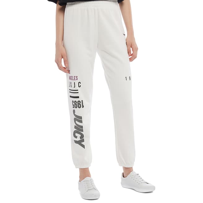 Juicy Couture White Logo Joggers