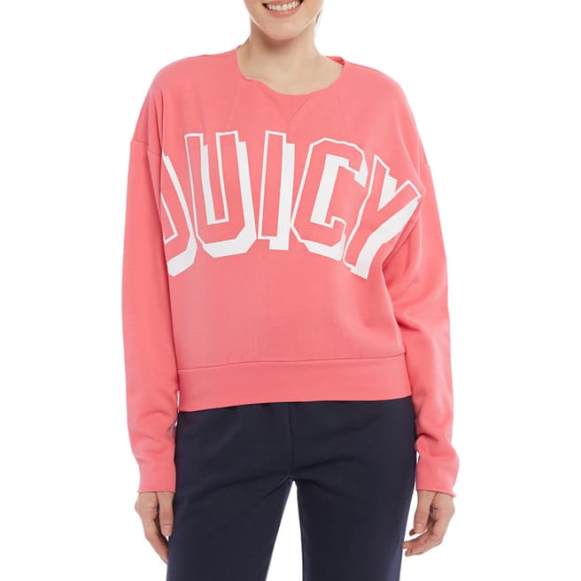 Juicy Couture Pink Logo Sweatshirt