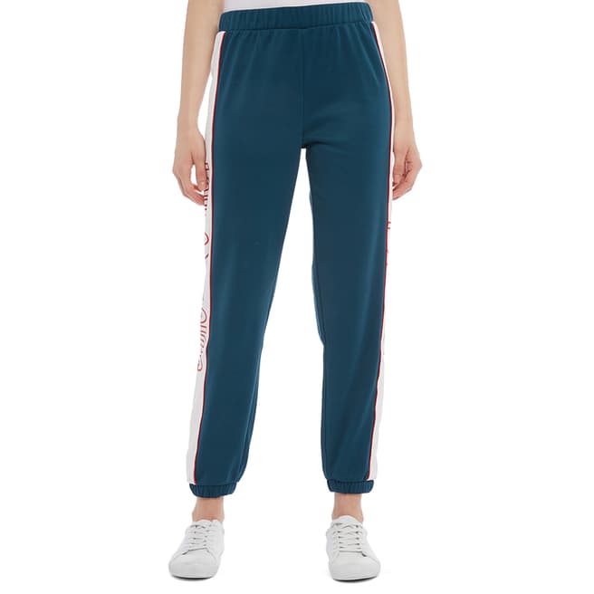 Juicy Couture Blue Side Logo Joggers