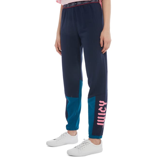 Juicy Couture Navy Logo Joggers