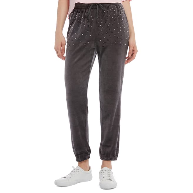 Juicy Couture Charcoal Silver Bead Joggers