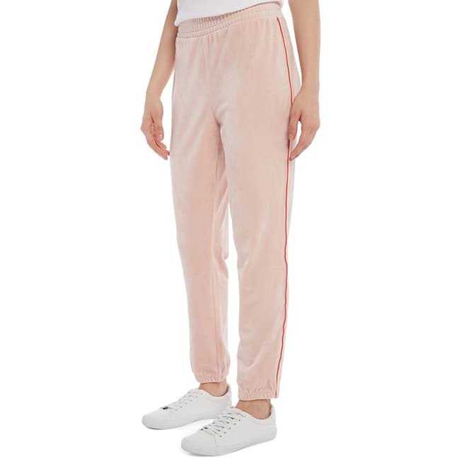 Juicy Couture Light Pink Side Stripe Joggers