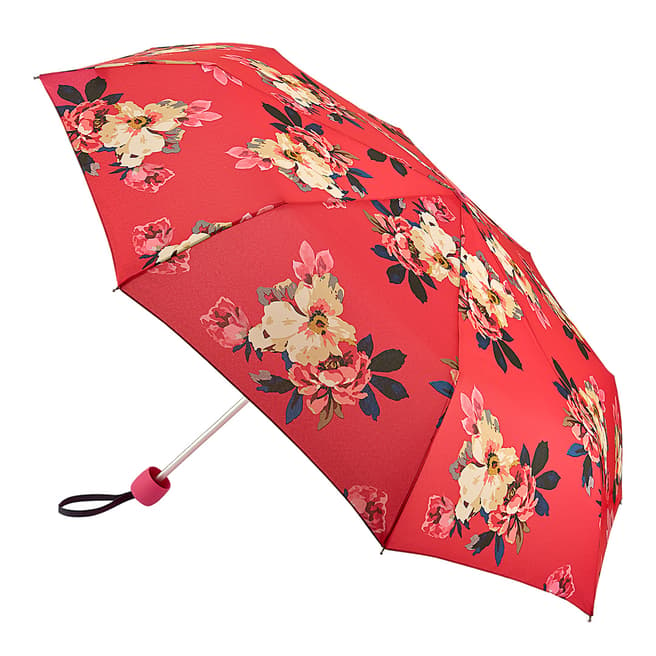 Joules Raspberry Bircham Bloom Minilite Umbrella