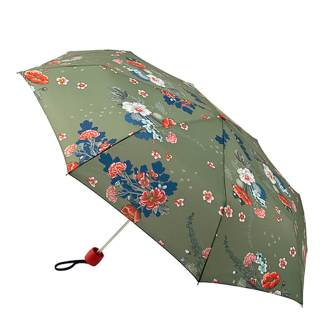 Joules Green Botanical Minilite Umbrella