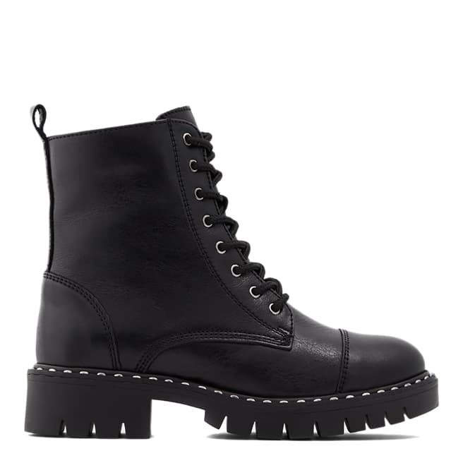 Aldo Black Gwemma Leather Boots