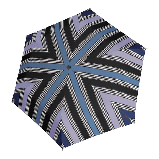 Knirps Prim Blue Slim Medium Duomatic Umbrella